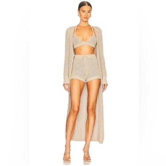 Retrofete Sweaters - RETROFETE HAIFA PEARL CARDIGAN